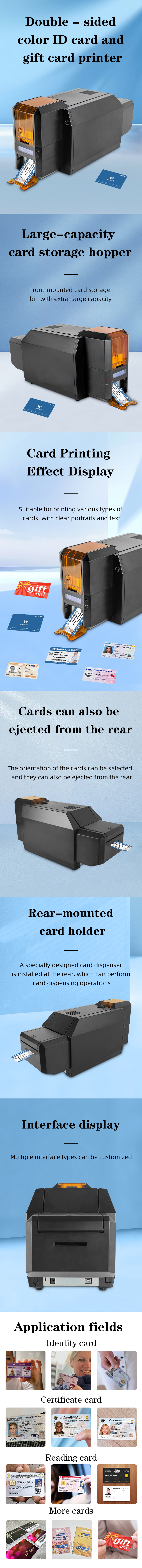 MS-S22K double-sided ID card printer