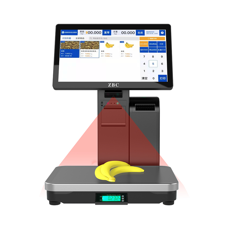 touch screen camera scale