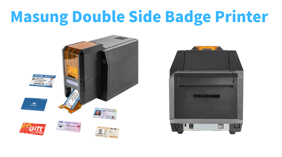 Masung double side badge printer