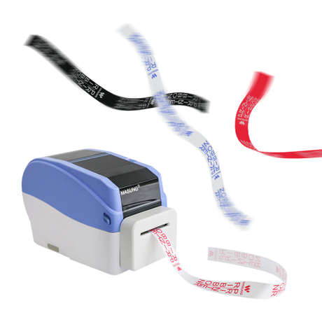 Masung MS-1740C, Customizable Ribbon Printing Machine 300DPI with USB, Bluetooth, Wi-Fi Connection