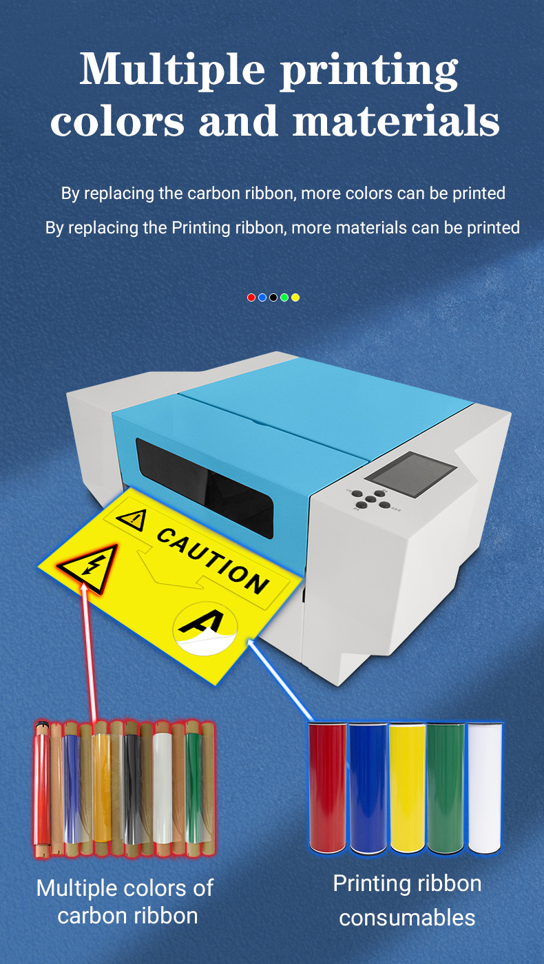 die cut label printer 