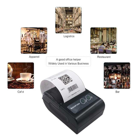 Masung MSP-5801, 58mm Portable Thermal Bluetooth POS Printer