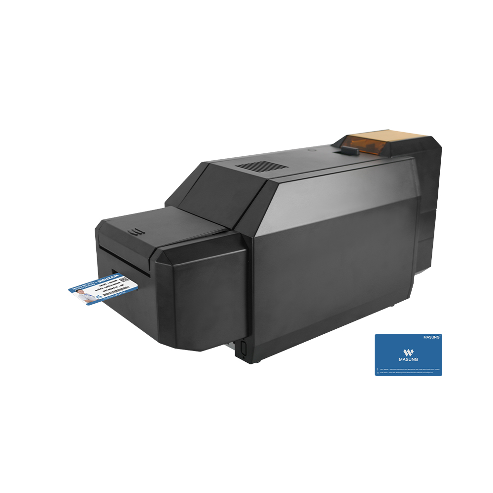 MS-S22K Thermal Sublimation Dual-Side Color ID Card Printer - 300DPI High-Speed Printing, USB/Ethernet Connectivity
