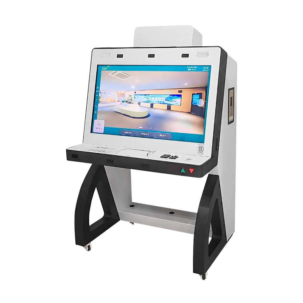 MASUNG MS-BFK21.5 A barrier-free kiosk \Wheelchair-accessible kiosk for both non-disabled and disabled people