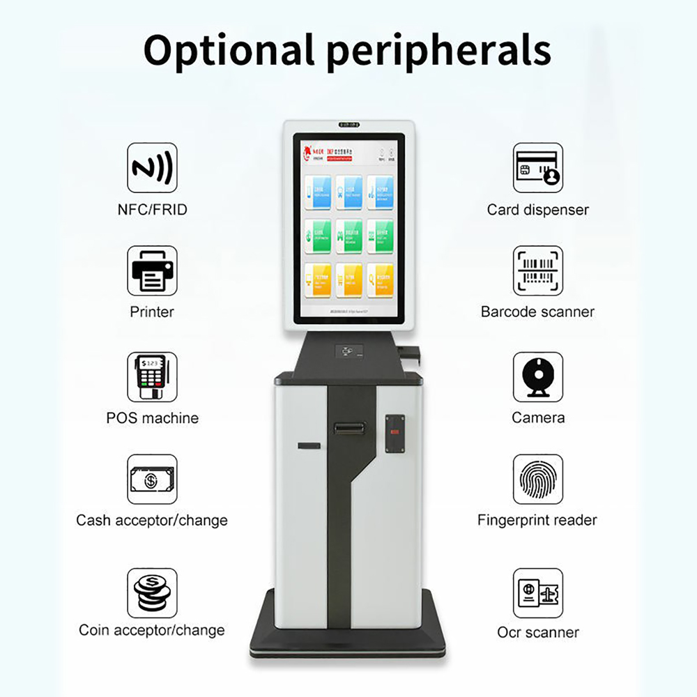 MASUNG MS-S8 Service of Self Cash Recycler Machine Kiosk Terminal Foreign Currency Exchanging ATM Machine Payment Kiosks