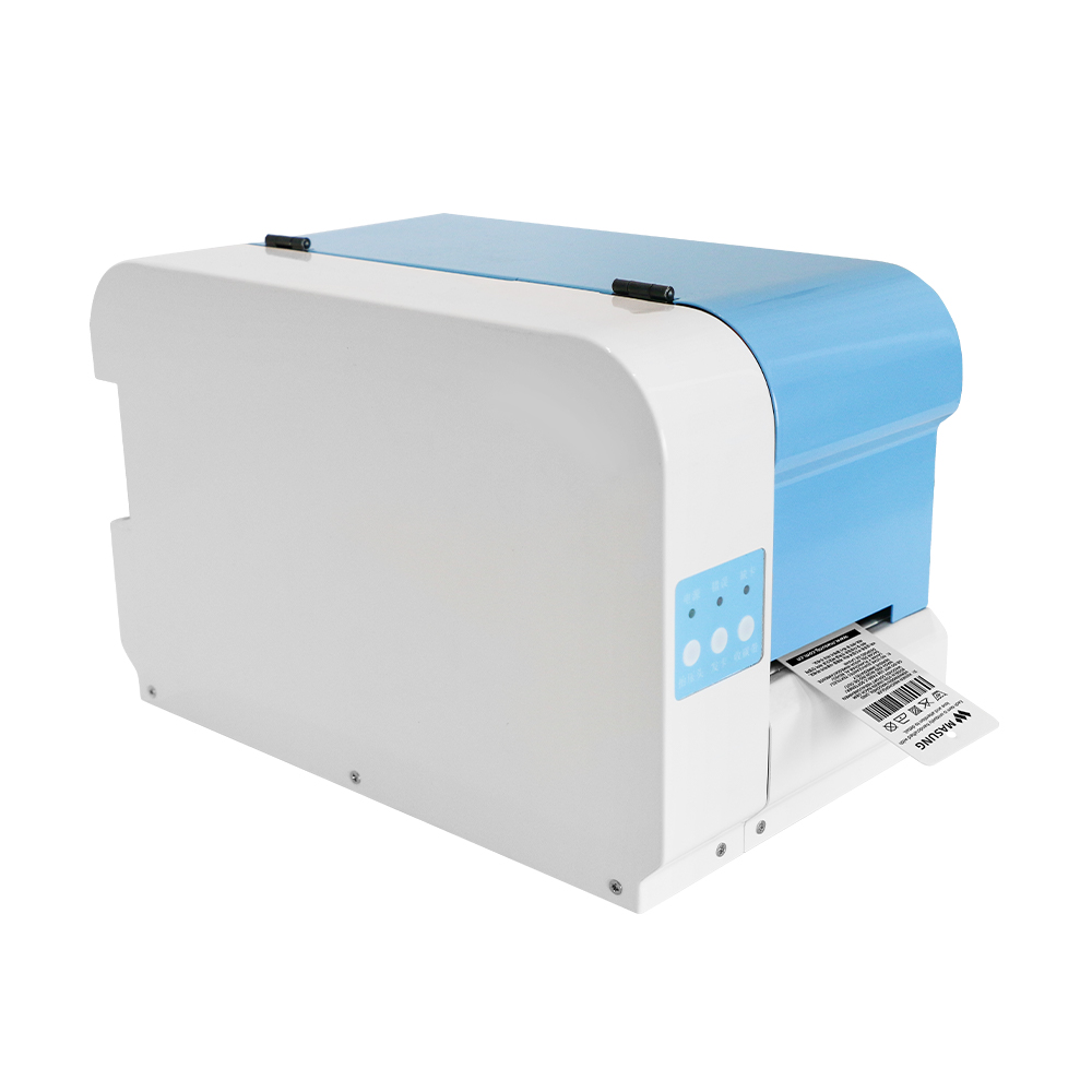 Masung ZK650, Thermal Transfer Paper Hang Tag Printer with 300DPI Resolution