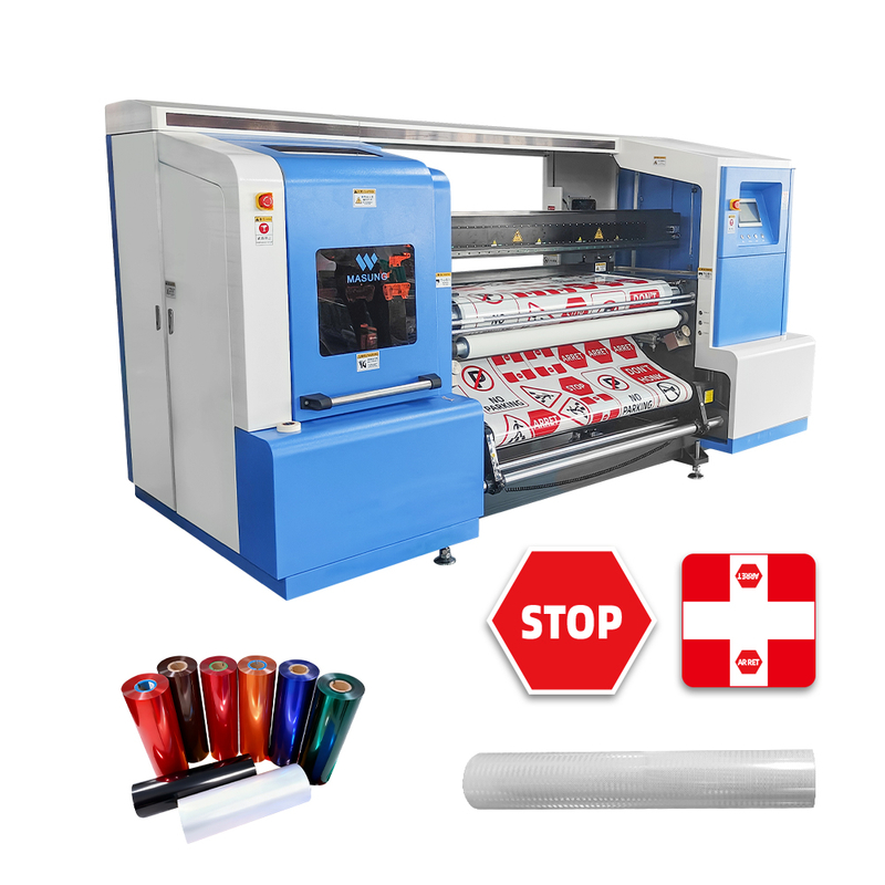 Masung MS-1590: Industrial Digital Traffic Sign Printer for Durable, High-Visibility Road Signs