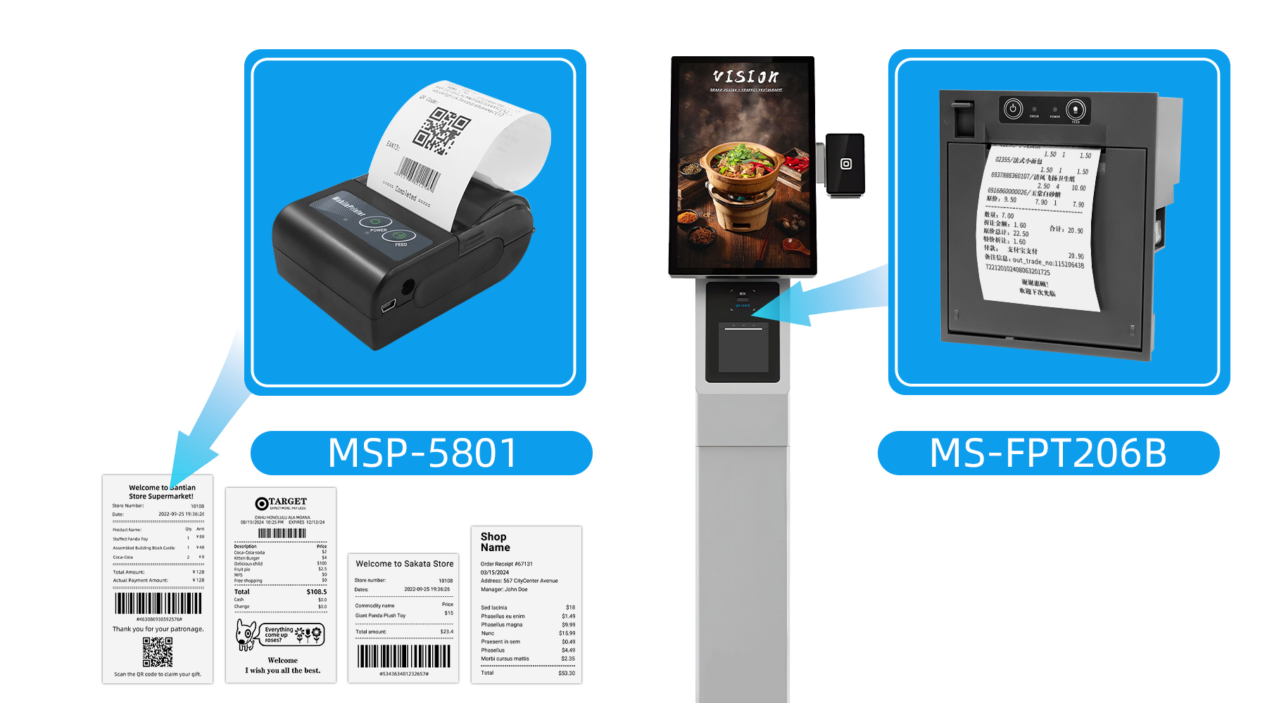 Printer for Retail and Point of Sale 
