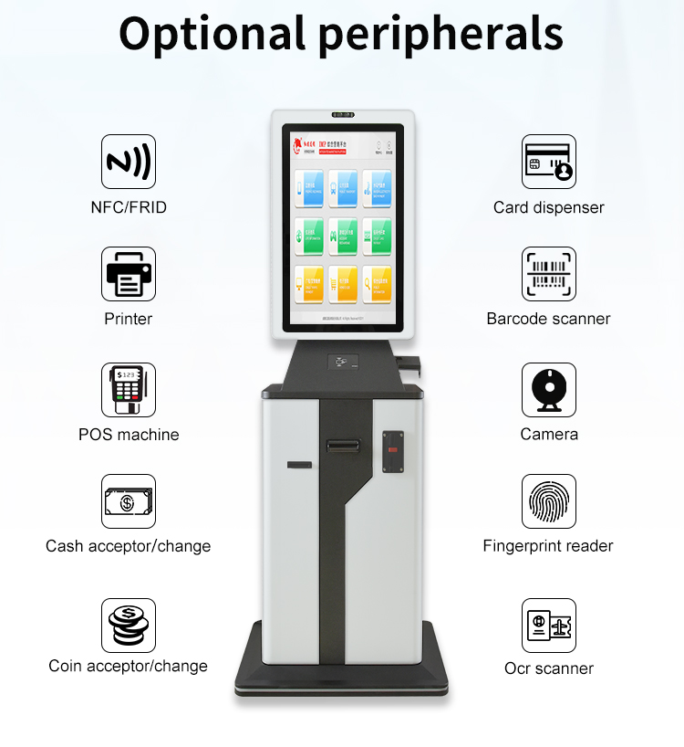 MASUNG MS-S8 Service of Self Cash Recycler Machine Kiosk Terminal Foreign Currency Exchanging ATM Machine Payment Kiosks