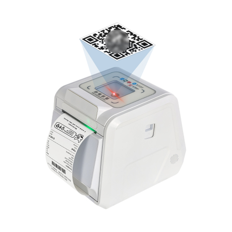 Masung MS-PSD80, Receipt Printer with Barcode Scanner & Automatic Cutter