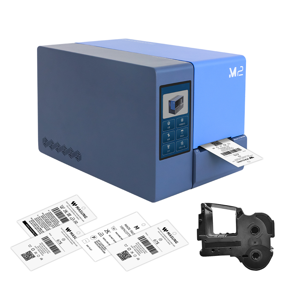 Masung CH650, Customizable Hang Tag Printer Machine for Printing Custom Hang Tags for Clothing 