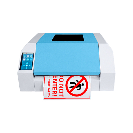 Wide-Format Safety Signage Printer with Auto-Cutter