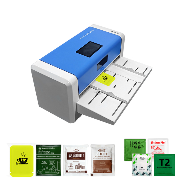 CH572 Printer for Custom Printing on Coffee Packaging Bags and Tea Bag Packaging
