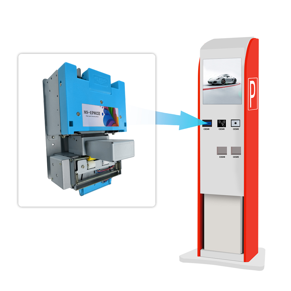 MASUNG MS-EP802II 80mm 3 Inch Auto Cutter Parking Ticket Kiosk Thermal Printer with NFC Reader for Parking Lot MS-EP802II Kiosk Printer