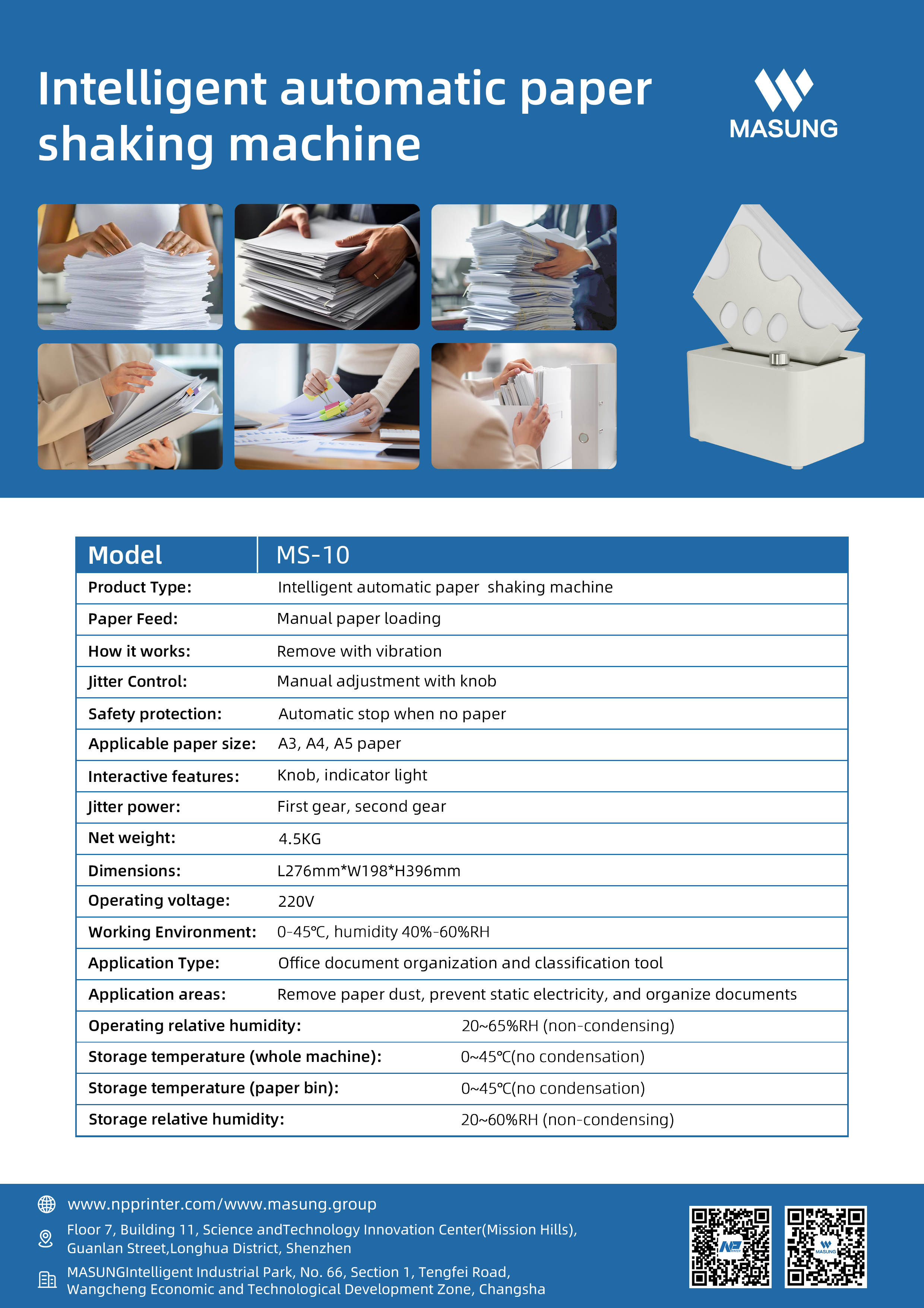 Automatic paper sorting machine