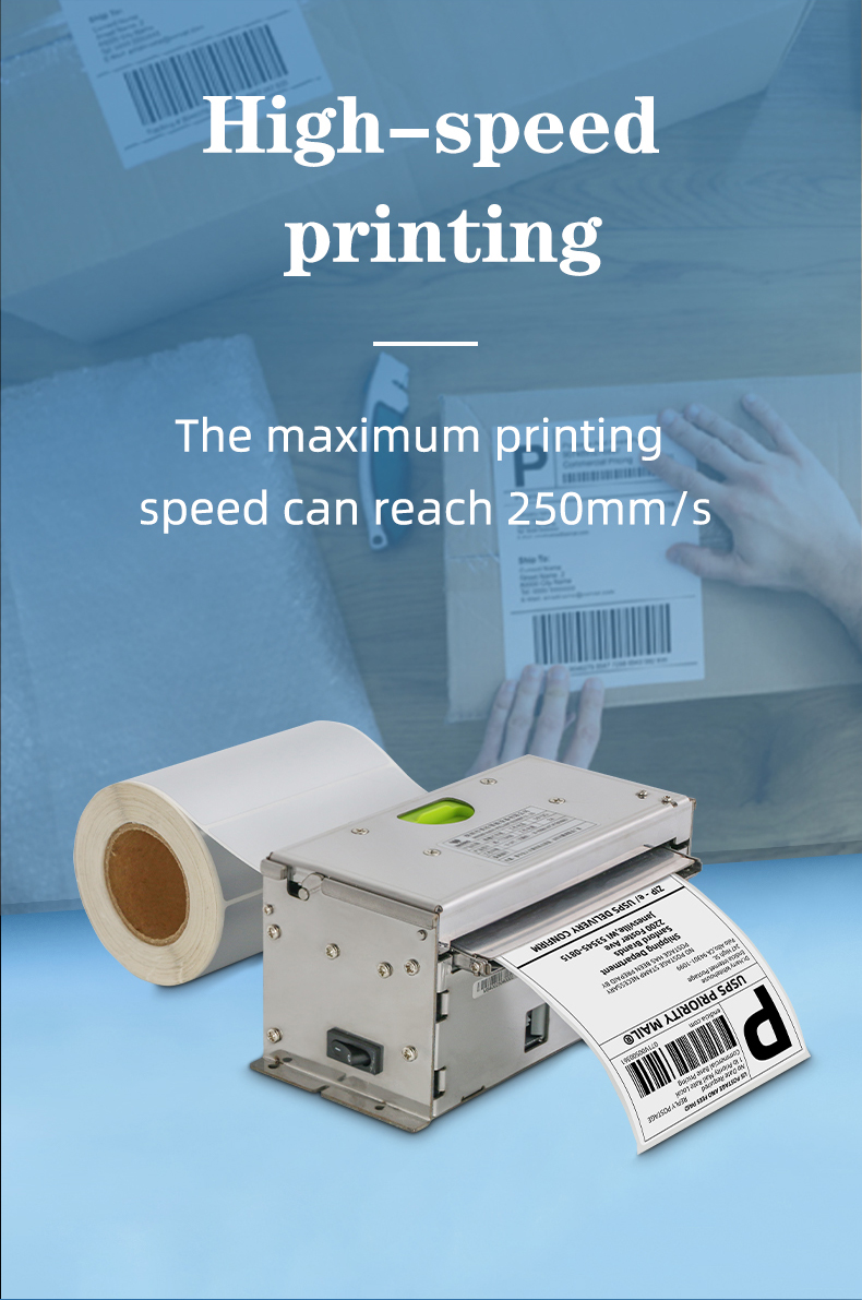 MS-TITO400 high speed thermal label printer