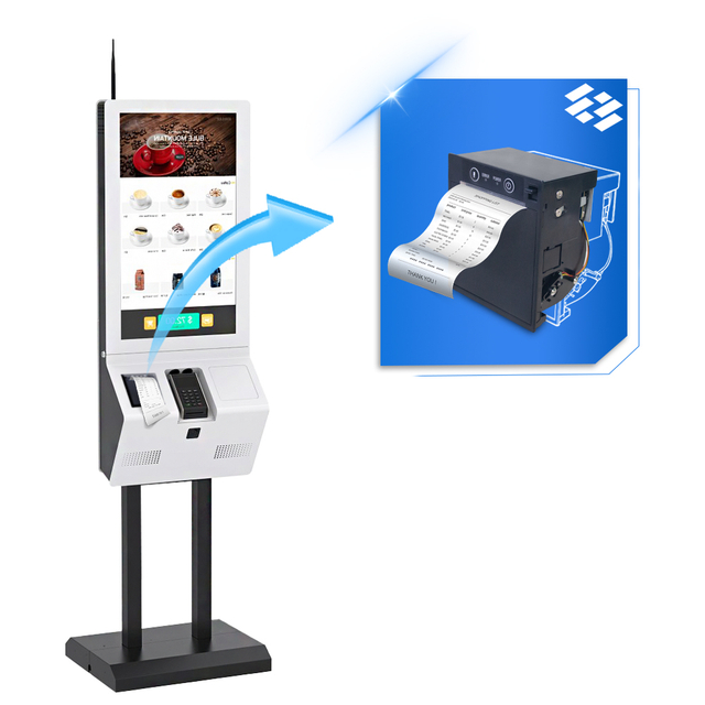 Embedded Front Panel 80mm USB Thermal Receipt Printer for Kiosk Integration