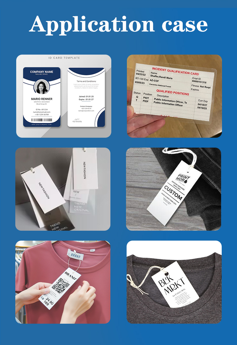 swing tags for clothing