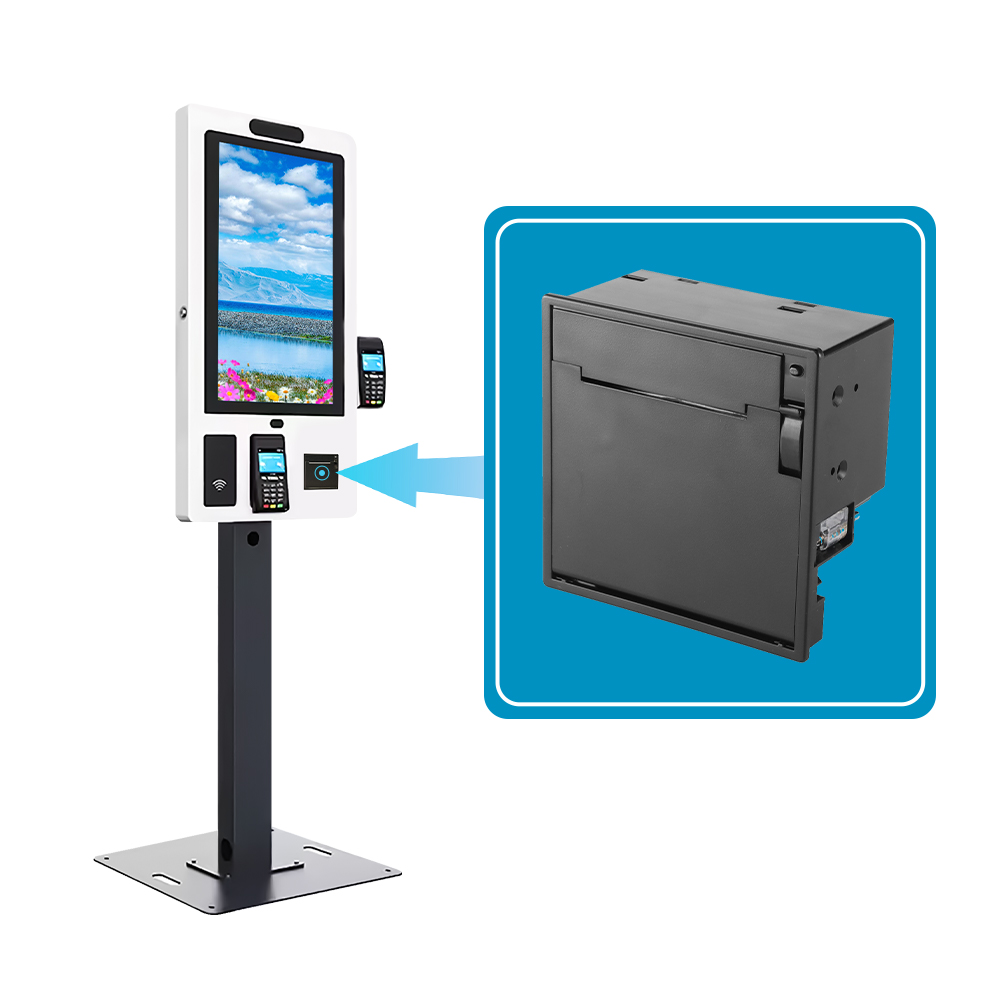 auto cutter kiosk panel mount embedded thermal receipt printer