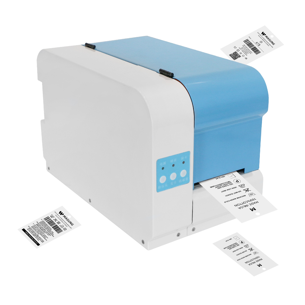 Masung ZK650, Thermal Transfer Paper Hang Tag Printer with 300DPI Resolution