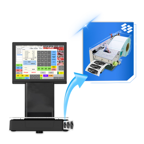 industrial oem 3inch Thermal transfer label printer