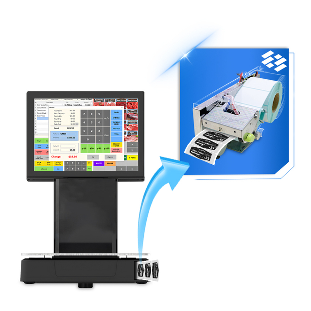 industrial oem 3inch Thermal transfer label printer