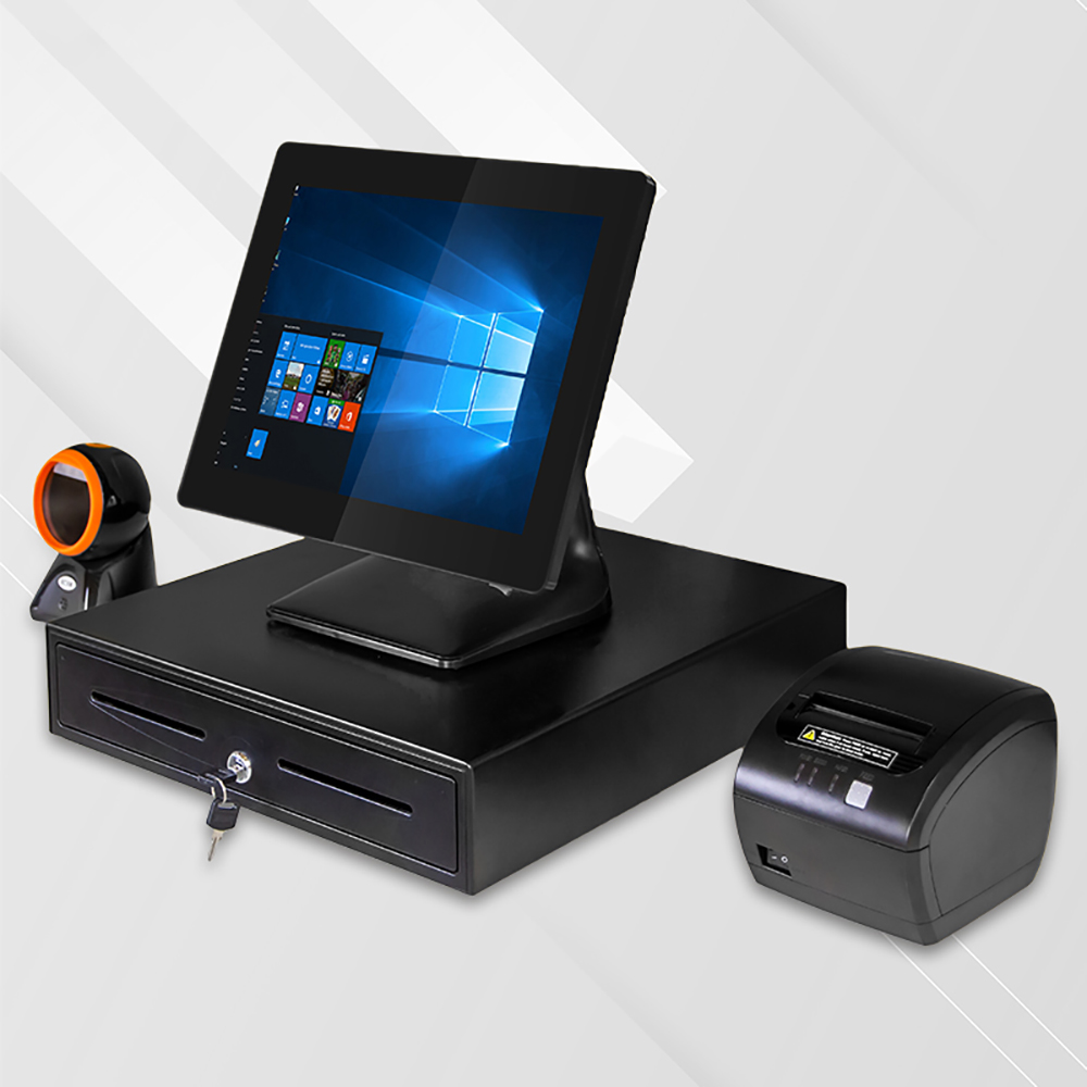 MASUNG MS-S4 All-in-one Fast Smart Touch Screen Pos Os System Computer Cash Drawer Pos System