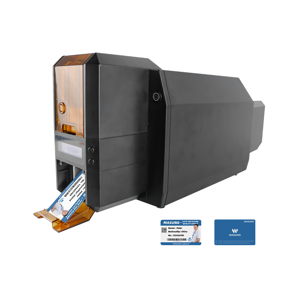MS-S22K Thermal Sublimation Dual-Side Color ID Card Printer - 300DPI High-Speed Printing, USB/Ethernet Connectivity