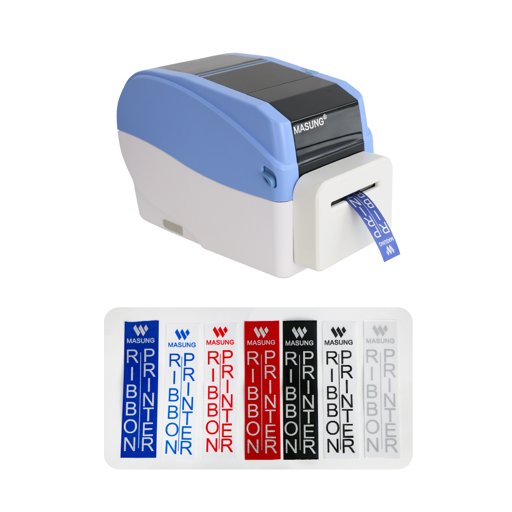 Customizable Ribbon Printing Machine 300DPI with USB, Bluetooth, Wi-Fi Connection