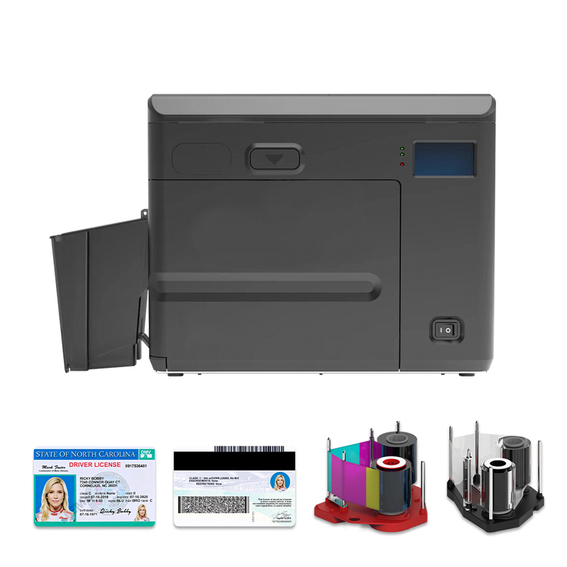 drivers licence printing machine