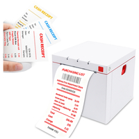 80mm 576dpi Heat Thermal Receipt Printer Dual-Color With Auto Cutter