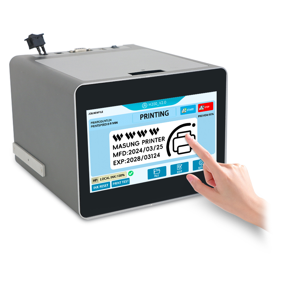 Desktop expiry date printing machine