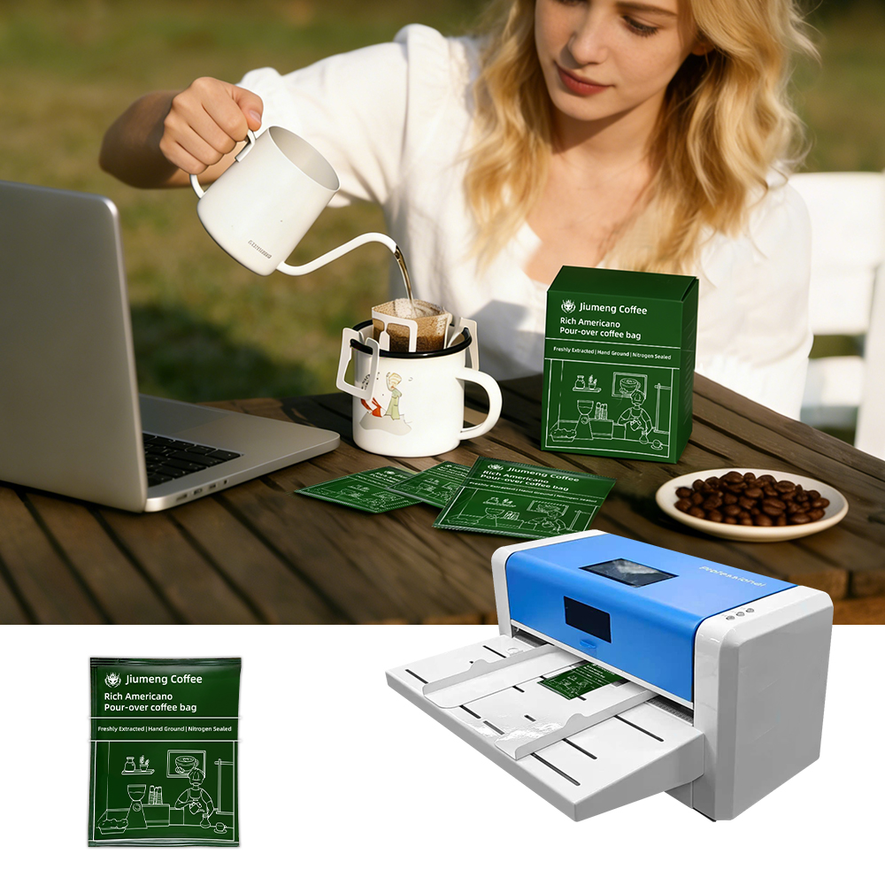 CH572 Printer for Custom Printing on Coffee Packaging Bags and Tea Bag Packaging