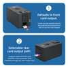Masung Identity Card Printer for Dual-Side Colorful ID Card Printing with Customizable Editing Software