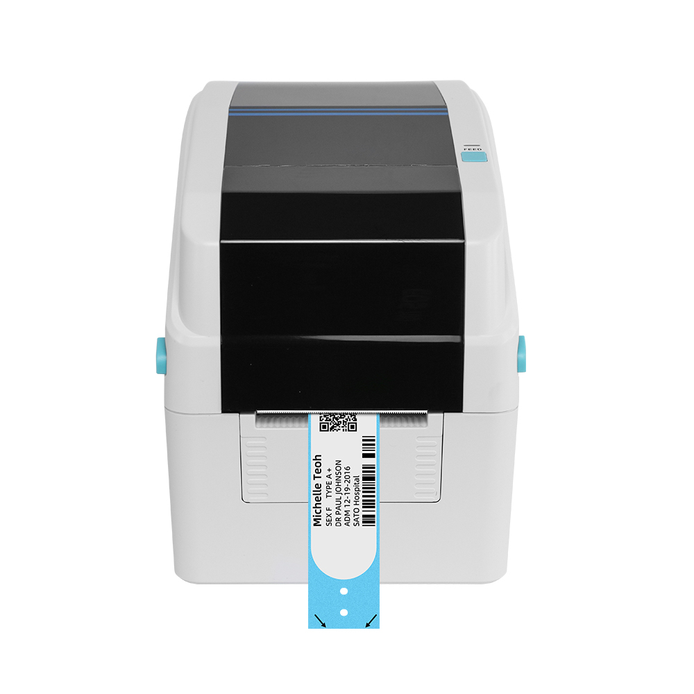 MS-LB400 Thermal Transfer Wristband Printer: High-Speed Printing for Medical ID, Event & Party Wristbands