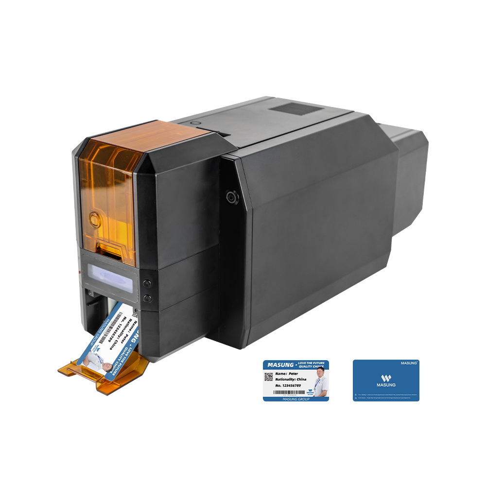 MASUNG MS-S22K Hot Selling Double Side Card Printer Student PVC ID Card Printer
