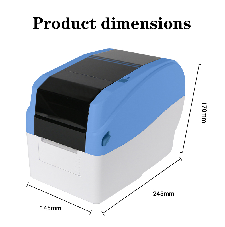 Masung MS-1740 thermal transfer ribbon label printer