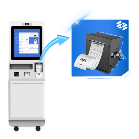 black and white 80mm vending machine Kiosk Thermal Printer