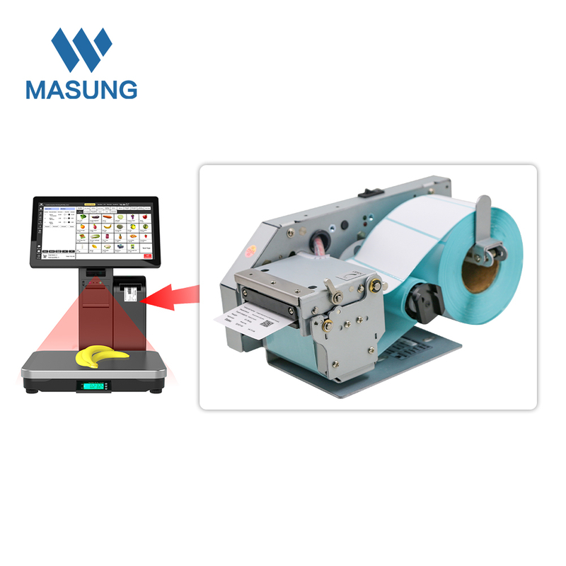 MASUNG MS-LP212A High-Speed 58MM Thermal Shipping Sticker Printer Roll To Roll Receipt Thermal Label Modules in Stock