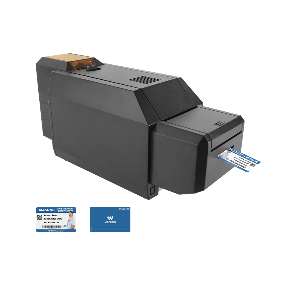 MS-S22K Thermal Sublimation Dual-Side Color ID Card Printer - 300DPI High-Speed Printing, USB/Ethernet Connectivity
