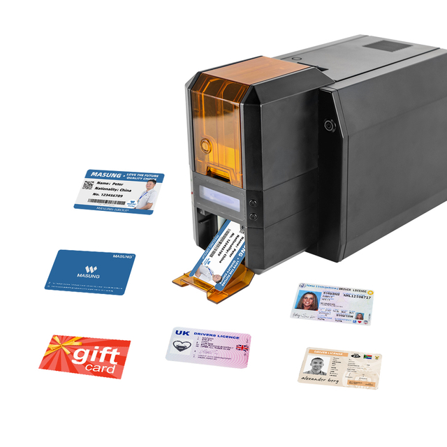 MS-S22K Thermal Sublimation Dual-Side Color ID Card Printer - 300DPI High-Speed Printing, USB/Ethernet Connectivity