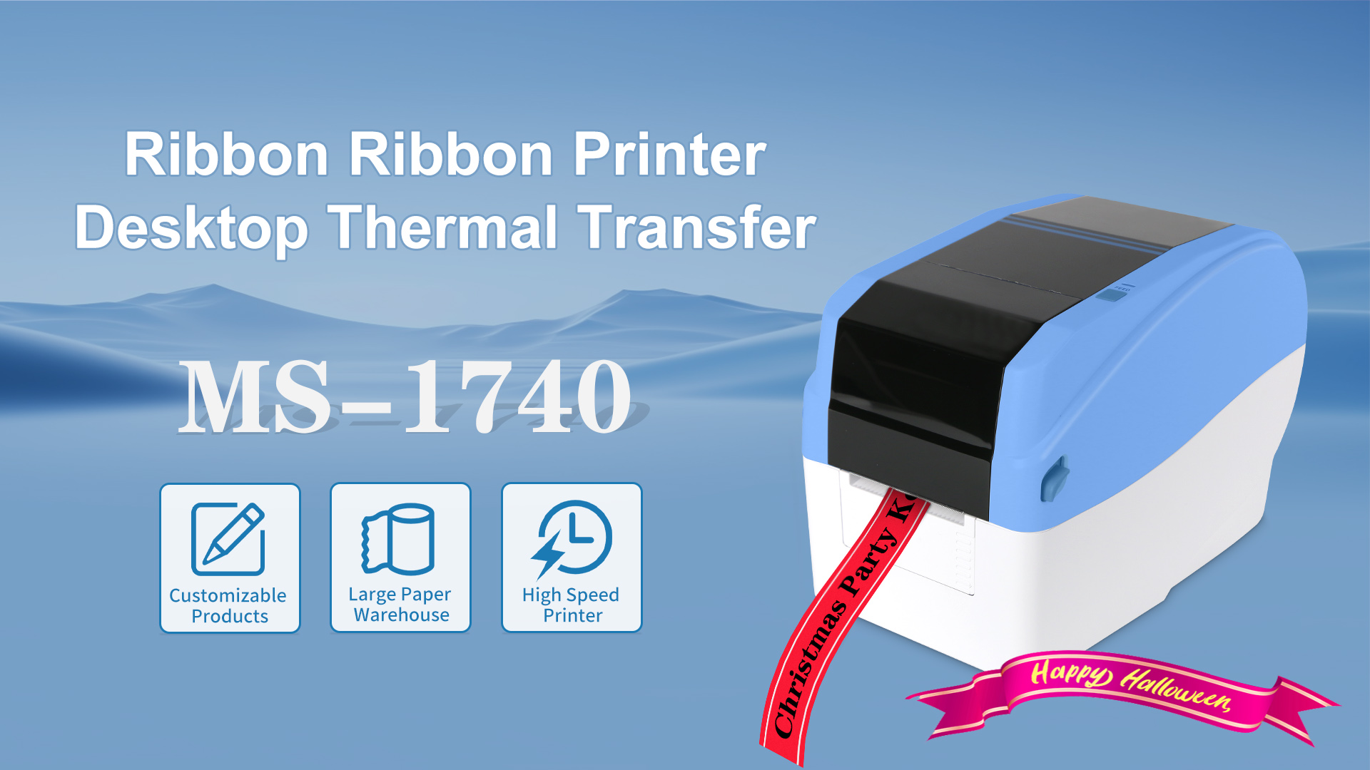Portable Ribbon Printer