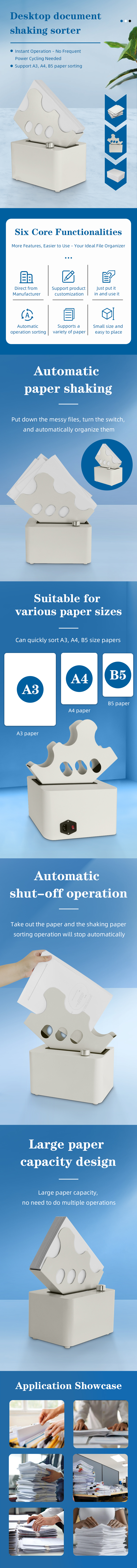 automatic paper sorting machine
