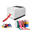 MASUNG MS-1730 4 INCH Thermal Transfer Ribbon Printer Textile Thermal Transfer Printer for Label Wash Care Label Printer