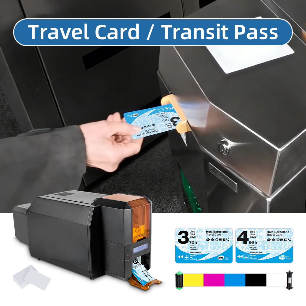 Masung Name Tag Printer, 300 dpi Thermal Badge Printer Machine for Event & Conference