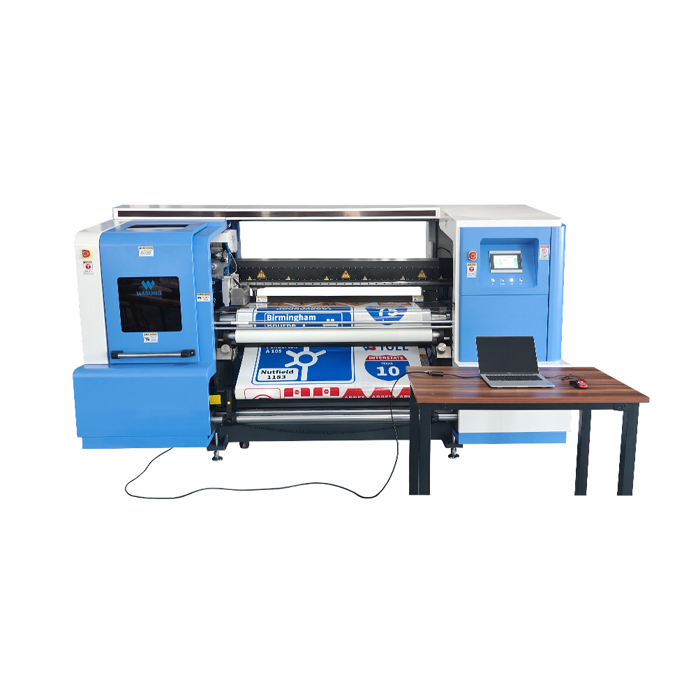 Masung MS-1590: Industrial Digital Traffic Sign Printer for Durable, High-Visibility Road Signs