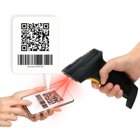 High Quality Price Checker Qr Wireless 2D Barcode Scanner with Base
