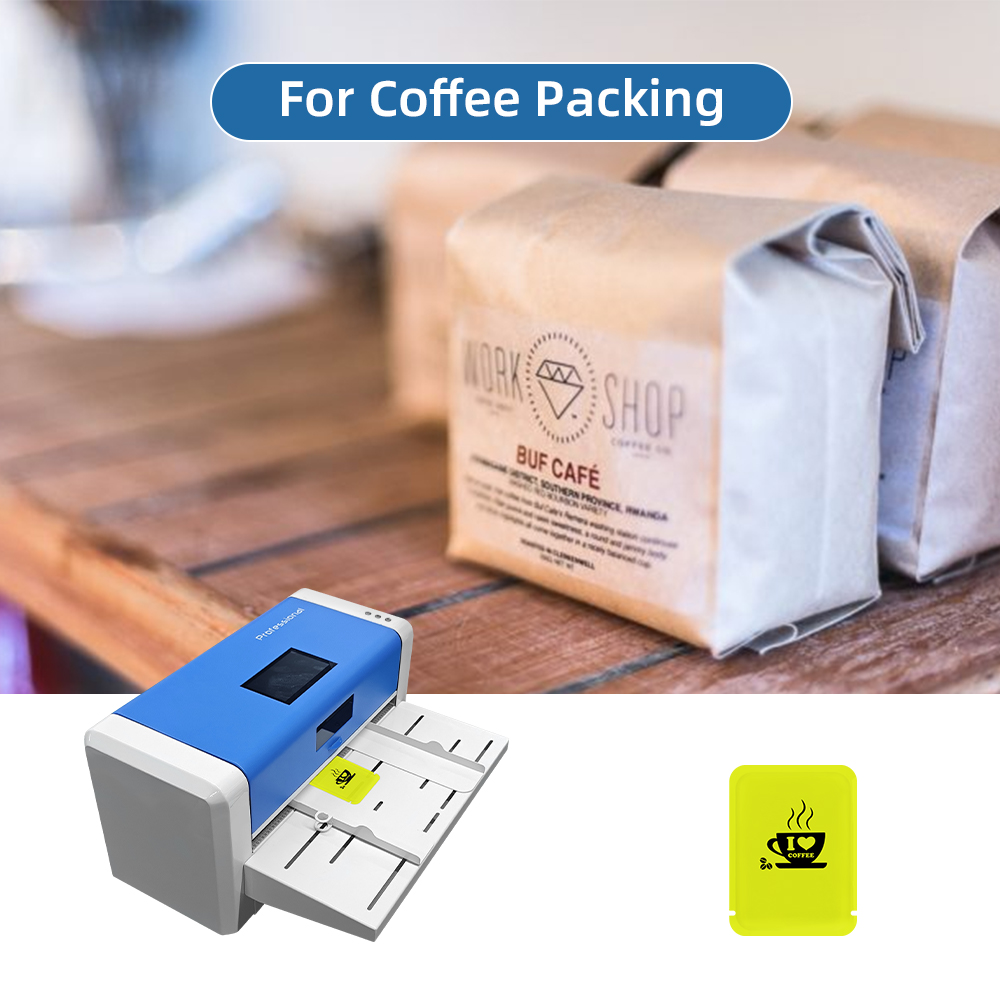 CH572 Printer for Custom Printing on Coffee Packaging Bags and Tea Bag Packaging
