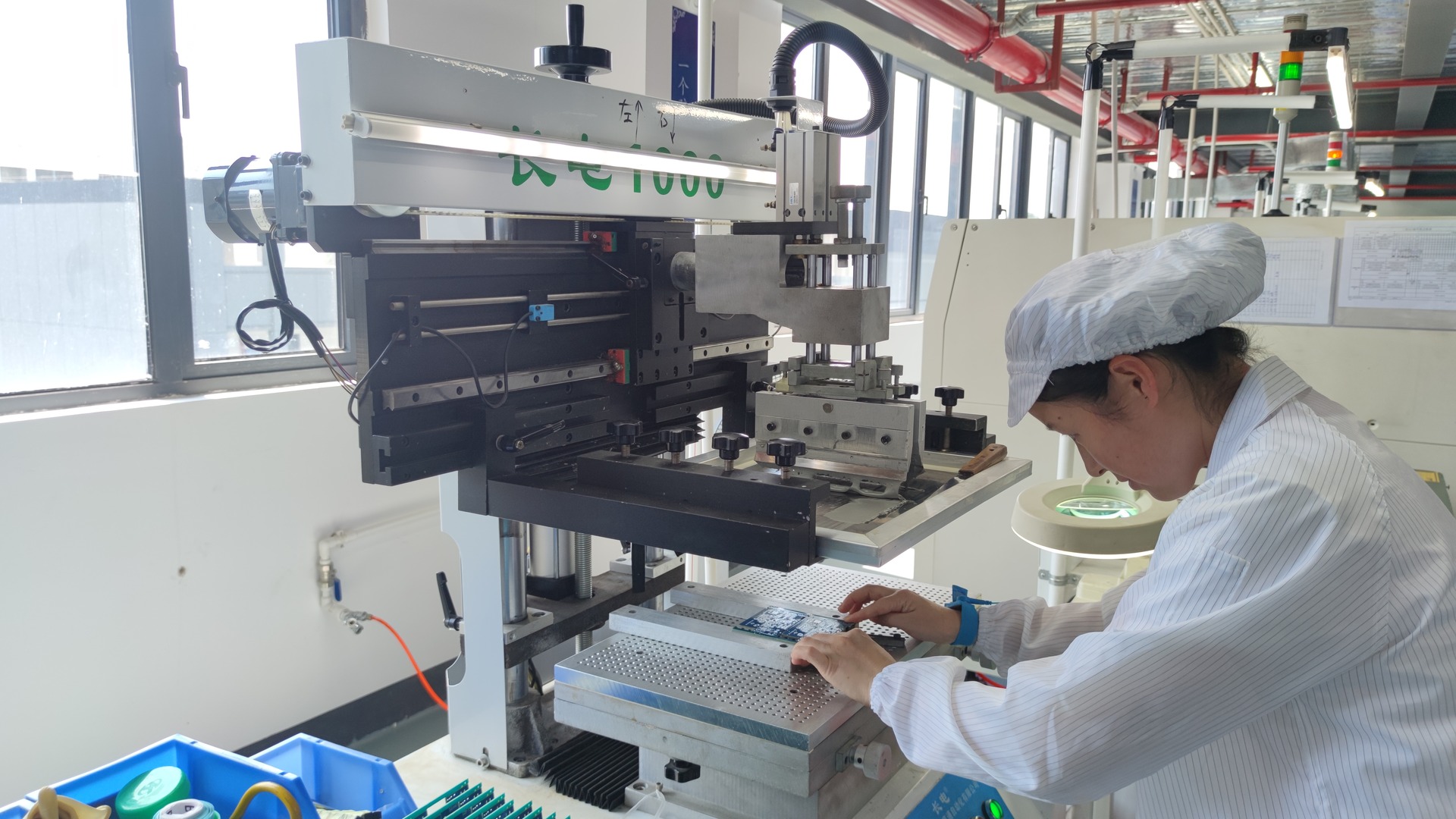 production line of Masung printer factory