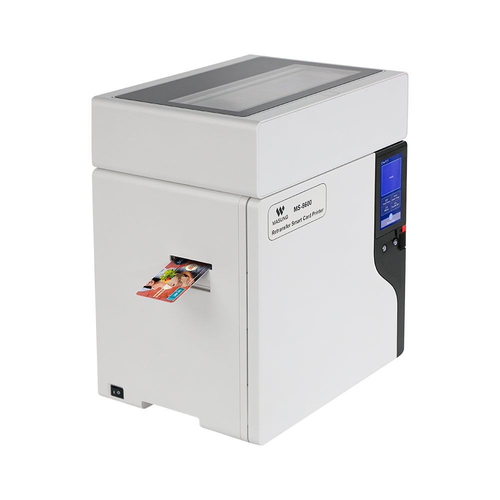Masung MS-8600 600 DPI Color Retransfer PVC Card Printer